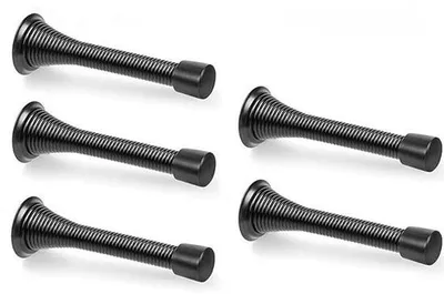 Produktbild von Metallische Türstopper mit Basis und Schraube für Wand- und Türschutz
