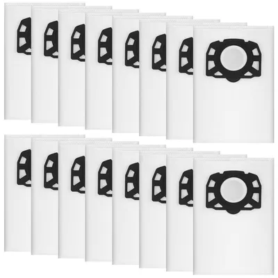 Produktbild von Staubsaugerbeutel Staubsaugerbeutel Kärcher WD3 - 16 Stück - Ersatzbeutel 2.863-314.0 - Mehrlagiges Vlies - Dreilagiger Verbundfilter