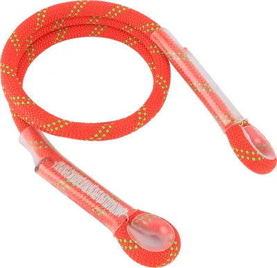 Image de 120cm corde d'escalade avec système de freinage, longe anti-chute, corde de survie, sangle d'alpinisme, orange