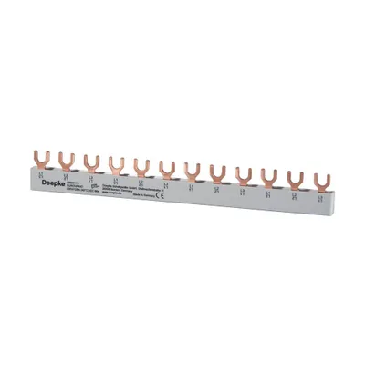 Immagine prodotto di DOEPKE Sammelschiene 3ph. EV-SG3.12.120 Gabelschuh 120A,12 TE EV-SG3.12.120 (09920119)