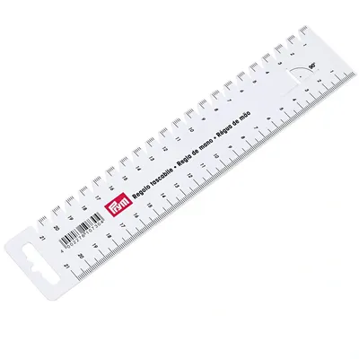Produktbild von Prym 610730, Maßstabslineal, Kunststoff, Weiß, Matte, cm, mm, 210 mm