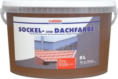 Produktbild von Wilckens Sockel- & Dachfarbe matt, 5 l, Havanna