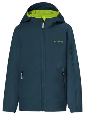 Produktbild von VAUDE Softshell Jacke Kids Rondane IV hochwertige Outdoorjacke – Blau/grün