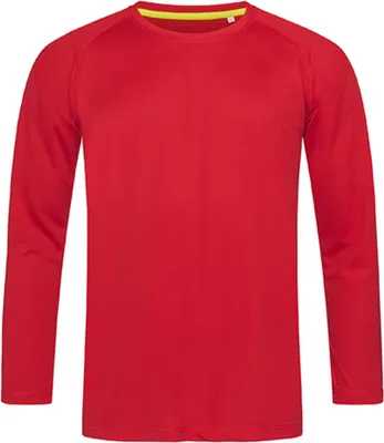 Produktbild von Stedman® - Active 140 Long Sleeve - Crimson Red - XXL