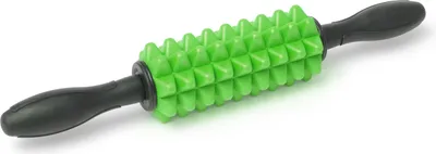Produktbild von Faszienroller / Massageroller mit Griffen - green
