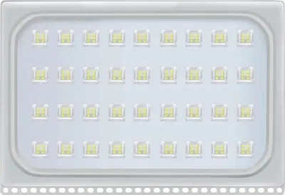 Obrázek produktu pro Venkovní LED reflektor pro osvětlení silnic a zahrad – 200W – 6500K – stupeň krytí IP65 (vodotěsný) – 220–240V – studená bílá