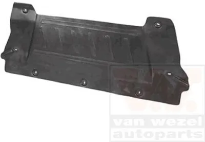 Produktbild von VAN WEZEL 3389703 Motorraumdämmung für NISSAN Qashqai / Qashqai +2 I (J10, NJ10) Unten Motorhaubendämmung