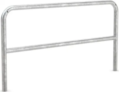 Produktbild von Fahrrad Anlehnbügel mit Knierohr 9230 | Stahl zn | Einbetonieren | B1500mm