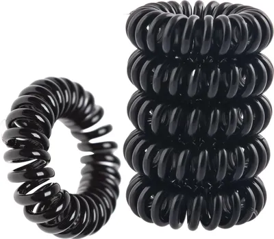 Immagine prodotto di Fascette per capelli nere, 5 pezzi, Bocca Elastic