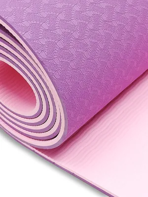 Image de Tapis de yoga, rembourré, 180 x 60 cm, antidérapant, avec sangle de transport en TPE, idéal pour le Pilates