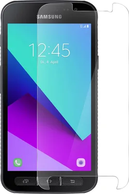 Image de Film de protection d'écran en verre trempé (0,30 mm) de marque Avizar, résistant aux chocs, pour Samsung Galaxy Xcover 4 / 4S, transparent