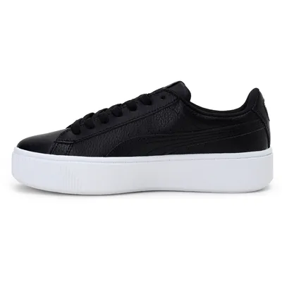 Immagine prodotto di Puma Vikky Stacked L: Scarpe da donna, sneakers basse con lacci, colore nero, ideali per il tempo libero