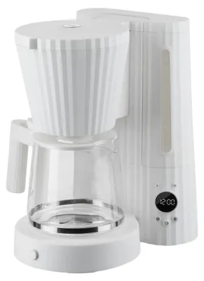 Produktbild von Alessi - Plissé Filterkaffeemaschine, weiß