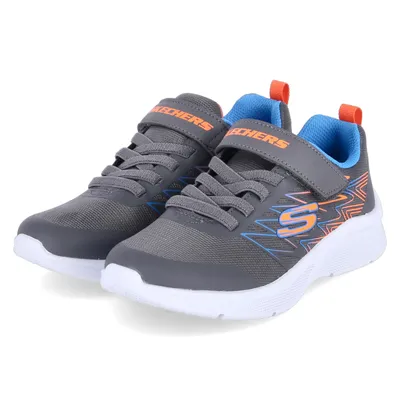 Produktbild von Skechers Microspec Texlor 403770L-GYBL, Sneaker, für Jungen, Grau, Größe: 30