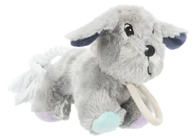 Produktbild von TRIXIE Junior Hund mit Tau, Plüsch, 24 cm