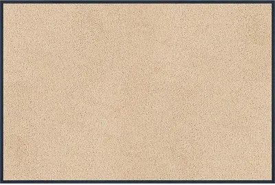 Produktbild von wash+dry Sahara, Dekorative Fußmatte, Drinnen, Rechteckig, Sand, Einfarbig