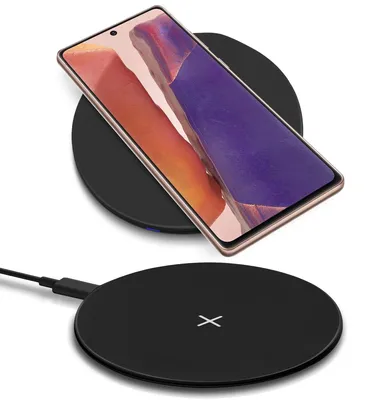 Produktbild von Wireless Charger 15W für Samsung Galaxy S24 Plus Ultra FE Ladegerät Ladestation