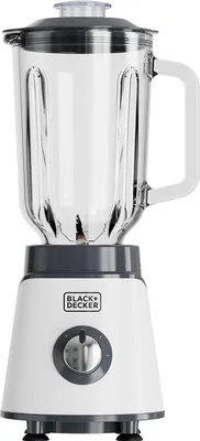Obrázok produktu pre Black & Decker ES9120150B, Stolný mixér, 1,5 L, Drtenie ľadu, 1000 W, Biela