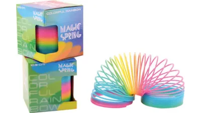 Produktbild von Johntoy Magic Spring Colorful Rainbow - 10,5cm