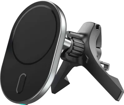 Produktbild von Force Power, Autoladegerät Lüftungsgitter Kompatibel mit MagSafe 15w, Schwarz