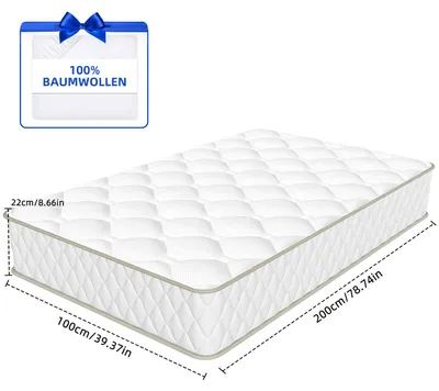 Produktbild von 7-Zonen-Taschenfederkernmatratze - Matratzen - Schlafmatratzen - Taschenfederkernmatratzen - Kopfkissenmatratze