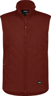 Immagine prodotto di Gilet invernale isolato Yala, PES83 90g/m² ROSSO CAPRA BRUCIATA, taglia 2XL, DASSY 350134