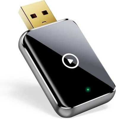 Immagine prodotto di Adattatore CarPlay Mini Plug & Play, wireless, compatibile con iPhone, iOS 10+, auto dal 2017