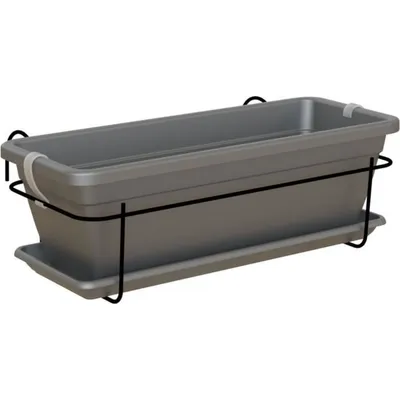Obrázok produktu pre Artevasi Kit Veneza, Kvetináč, Hanging, Polypropylén (PP), Antracit, Vonkajší, UV odolné