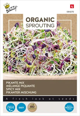 Produktbild von Keimsprossen Pikante Mischung | Keimsprossen von Buzzy Seeds