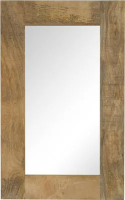 Image de Miroir Bois de manguier massif 50 x 80 cm
