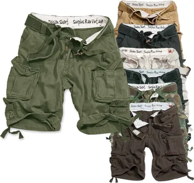 Produktbild von SURPLUS Division Shorts, matt weiß