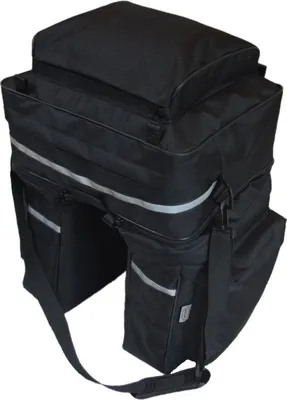 Produktbild von WITAN Gepäcktasche Fahrradtasche Satteltasche Fahrrad Gepäckträger Tasche FT3 Schwarz