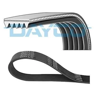 Obrázek produktu pro DAYCO klínový řemen 1745,0 mm vhodný pro MERCEDES-BENZ třída A (W169) 5PK1745S