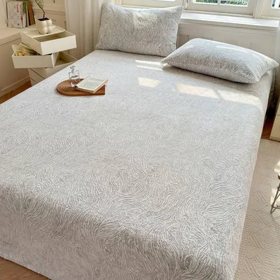 Zdjęcie produktu dla Poszewka na poduszkę z materiałem przypominającym płótno - Miękki aksamit - 120 x 230 cm