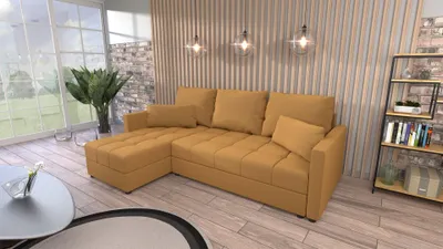 Obrázek produktu pro Sedací souprava do L KLAVERA 2 - medová