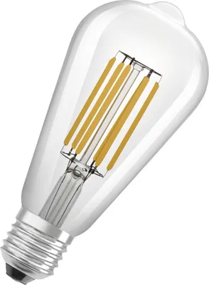 Zdjęcie produktu dla Żarówka LED E27 ST64 4W = 60W 840lm 3000K Ciepła 320° Filament LEDVANCE Ultra Efficient