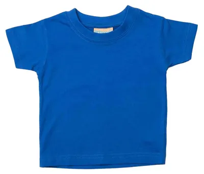 Produktbild von Larkwood - T-Shirt Rundhalsausschnitt für Baby LT5937 (116) (Königsblau)
