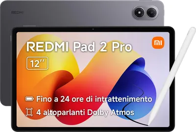 Obrázok produktu pre Xiaomi Redmi Pad 2 Pro 12,1" 6+128GB WiFi, farba: sivá + inteligentné pero (SmartPen) – Xiaomi