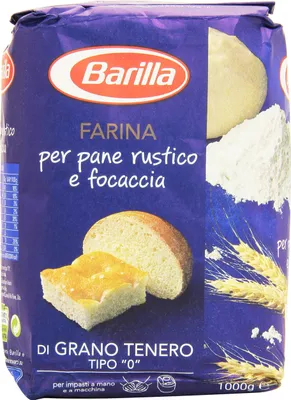 Produktbild von Farina Barilla Tipo "0" per Pizza Napoli Pizzamehl Pizza Mehl 1kg