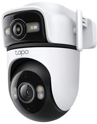 Produktbild von Tapo C545D Outdoor Überwachungskamera | 2K Dual-Objektiv | 165° Weitwinkel & 6mm
