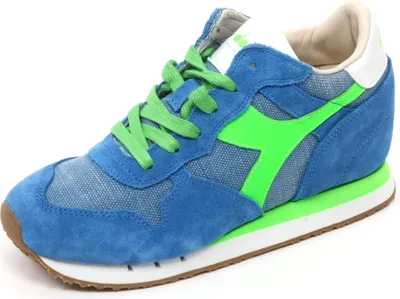 Produktbild von B7534 sneaker donna DIADORA HERITAGE TRIDENT azzurro/verde Schuh Frau