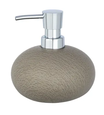 Produktbild von WENKO Seifen Spender JOY Zement 300ml Dosierer Bad Keramik Gäste WC Küchen