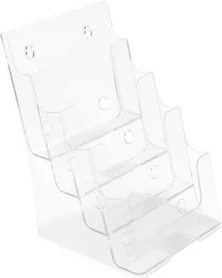 Produktbild von Magnetoplan LHPA541 Prospekthalter ''Classic'', A5 Hochformat, 4 Fächer