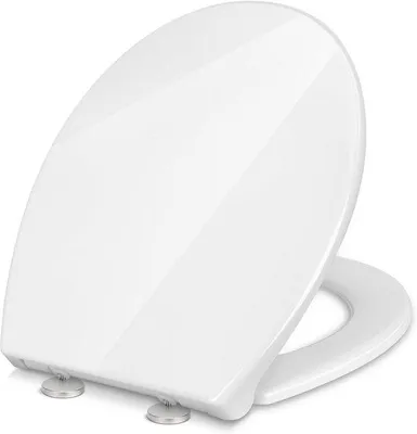Image de Siège de toilettes - Plus confortable et plus durable - Blanc