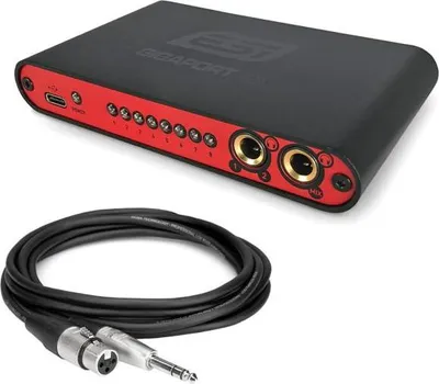 Zdjęcie produktu dla Interfejs ESI Gigaport eX z kablem XLR na jack 1m