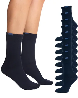 Produktbild von Nur Die 9er Pack Passt Perfekt Socken atmungsaktive Baumwolle einfarbig Komfortb
