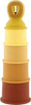 Produktbild von Stapelbare Becher – 5 Stück – Mr. Lion