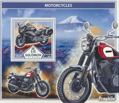 Produktbild von Briefmarken Salomoninseln 2017 Mi Block 660 (kompl. Ausg.) postfrisch Motorräder
