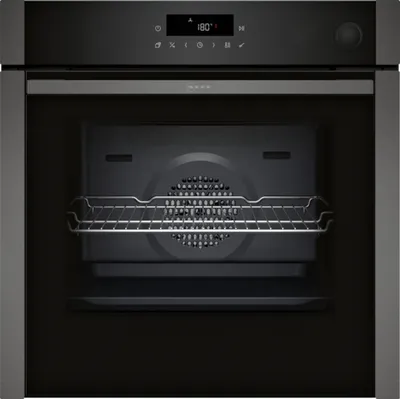 Produktbild von Neff B6AVJ7AG3, N 50, Einbau-Backofen mit Dampfunterstützung, 60 x 60 cm, Graphite-Grey