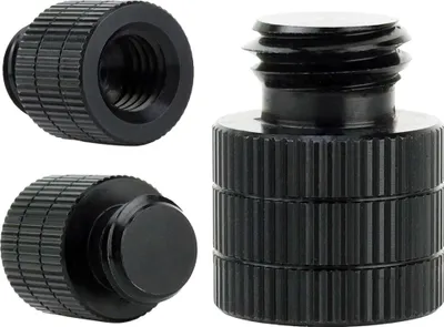 Zdjęcie produktu dla Adapter 3/8" żeński na M12 męski przejściówka aluminiowa do kamer statywów